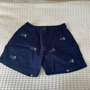 Chubbies Sasquatch blue shorts